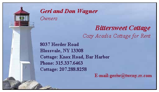 Bittersweet Cottage, Bar Harbor, Maine